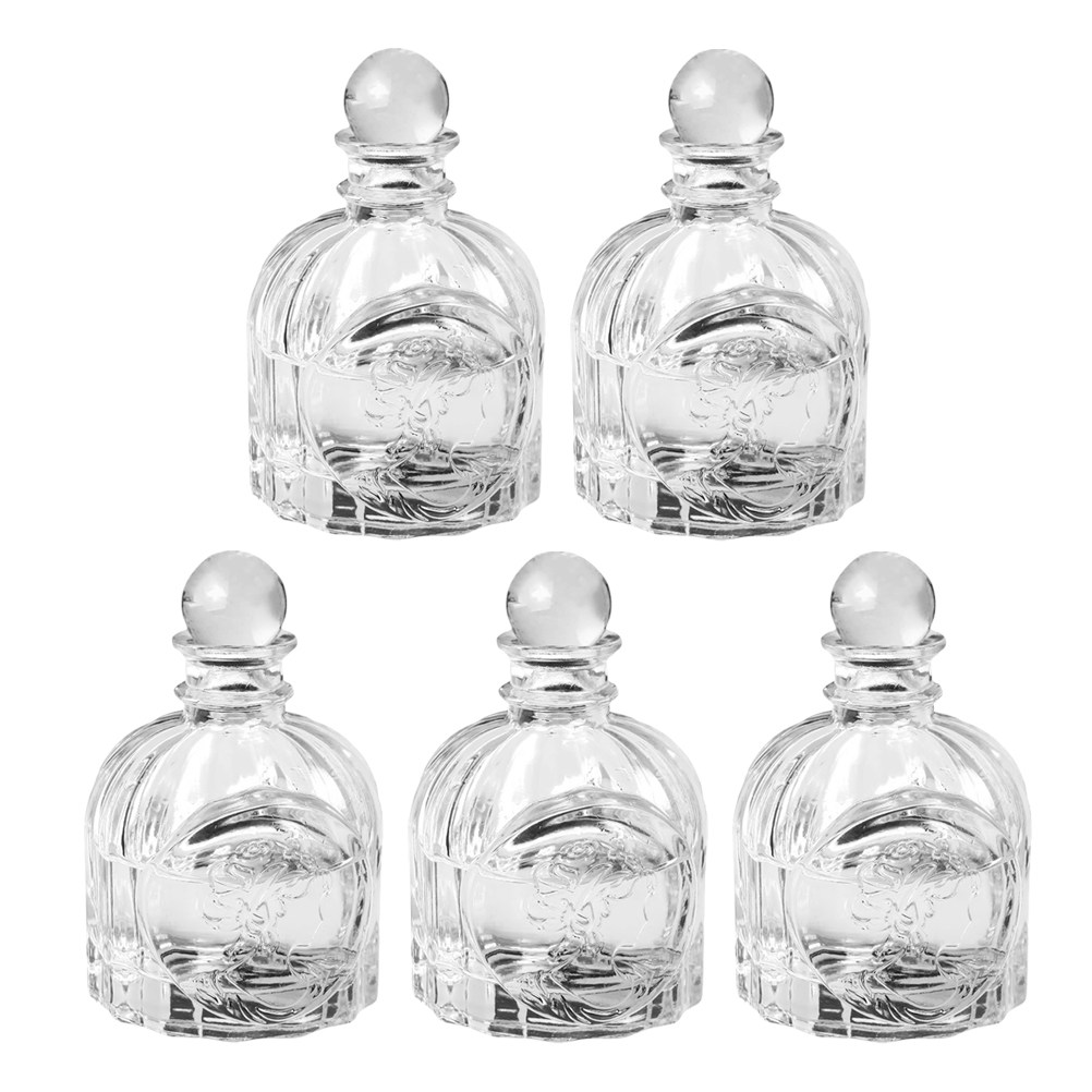 Home And You Fragrance Diffuser - 5Sets Fragrance Bottles Transparent French Style