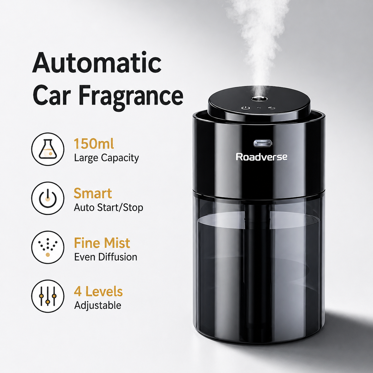 Home Fragrance Logo - Smart Car Air Freshener Air Purifier