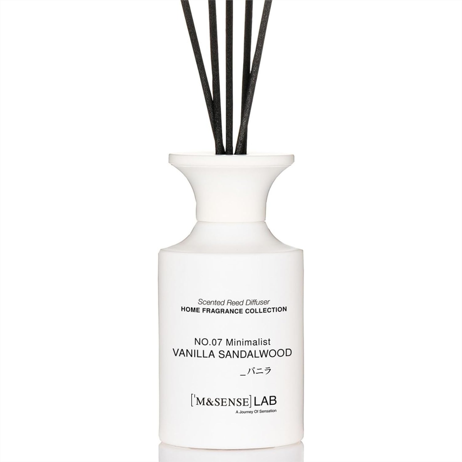 Home Fragrance Vanilla Reed Diffuser - Large Reed Diffuser 300ml with Vanilla