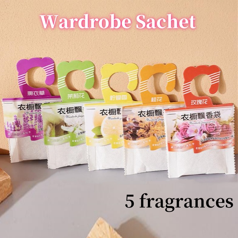 Home Fragrance Logo - 5pcs Wardrobe Fragrance Sachets Smell Incense