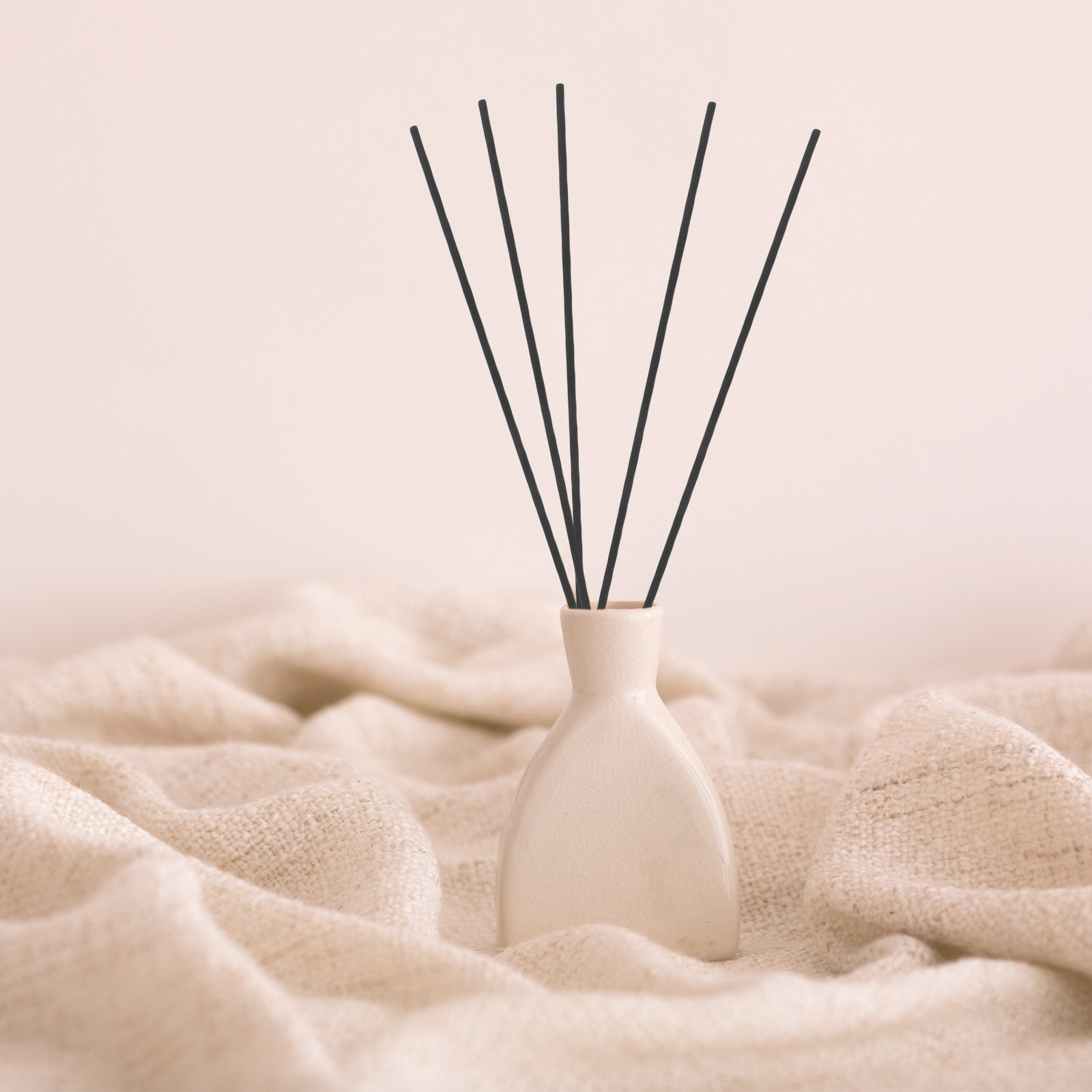 Home And You Fragrance Diffuser - 100Pcs Fibre Reed Diffuser Sticks Black