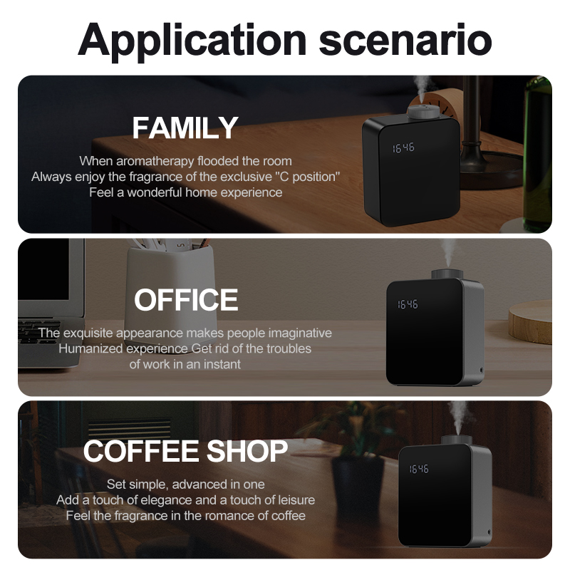 Luxury Scents Machine Aluminiu - Home Fragrance Hotel recensie en prijs