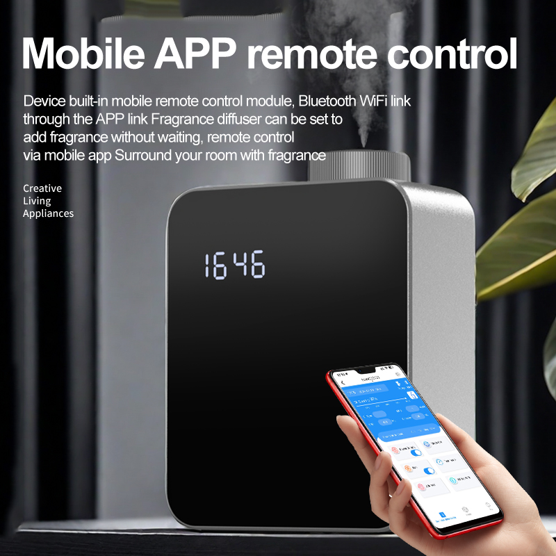 Luxury Scents Machine Aluminiu - Home Fragrance Hotel recensie en prijs