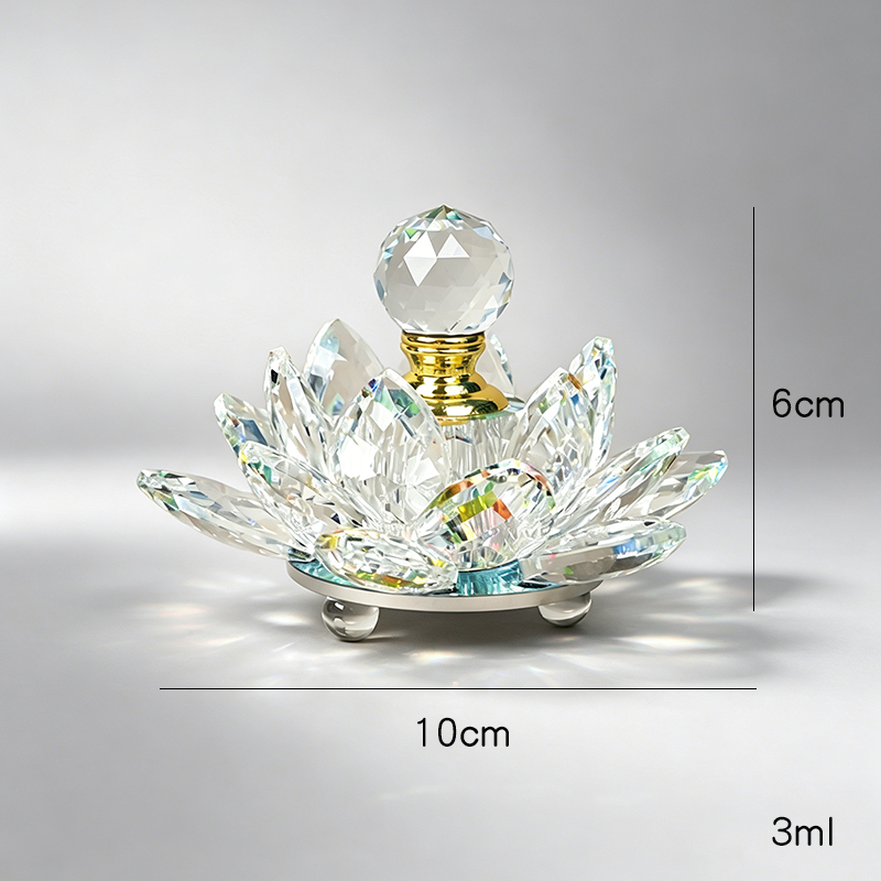 Decorative Crystal Lotus Flowe - Home Fragrance Bottle recensie en prijs