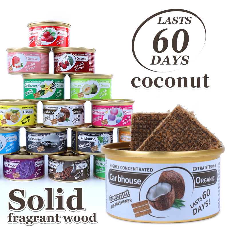 Car Air Freshener coconut Scen - Home Fragrance Logo recensie en prijs