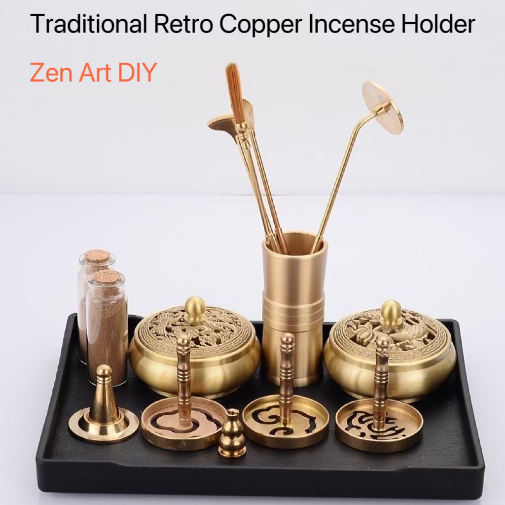 Pure Copper Incense Holder Set - Xmas Home Fragrance recensie en prijs
