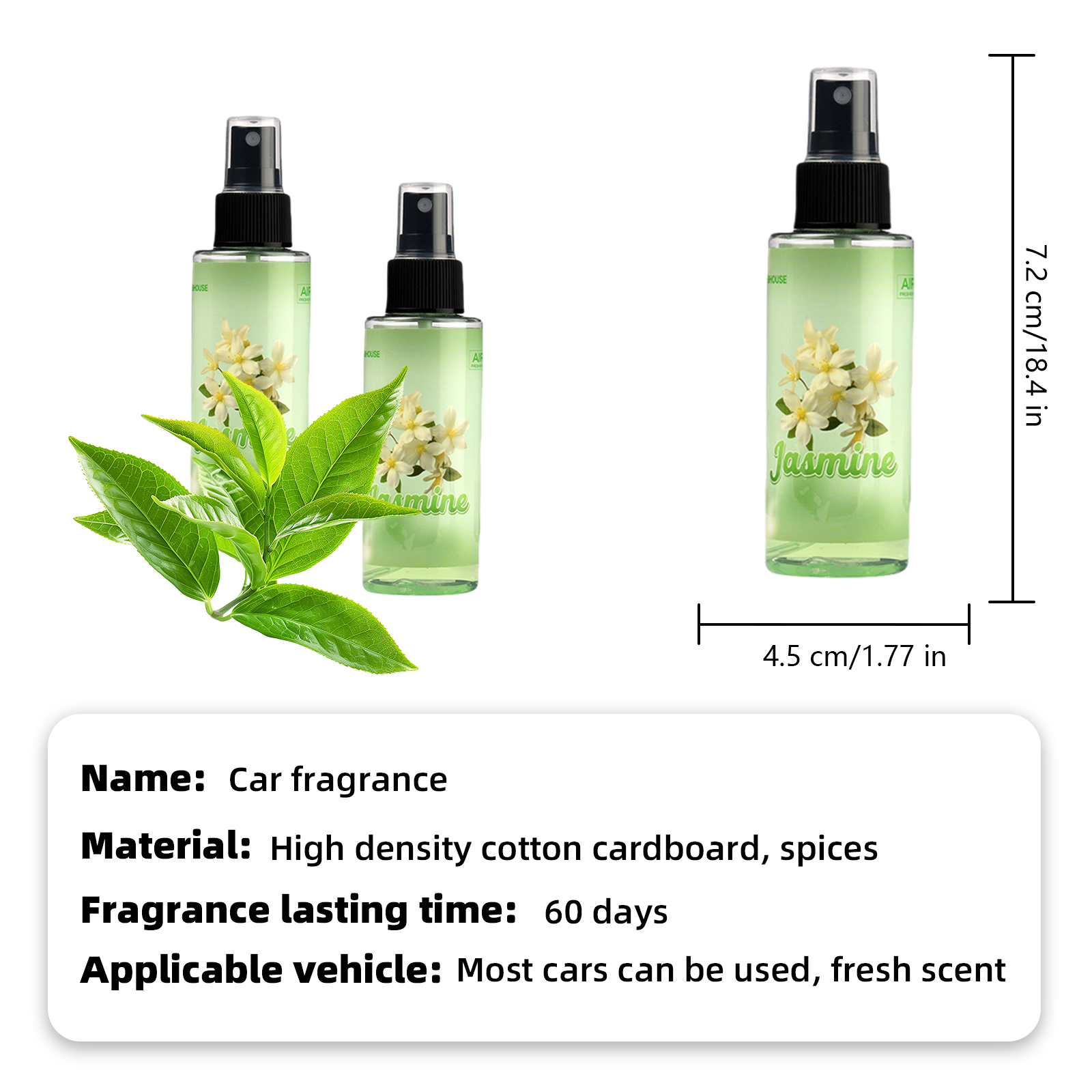 100ml JASMINE-Scented Hand-Spr - Home Fragrance Jasmine recensie en prijs