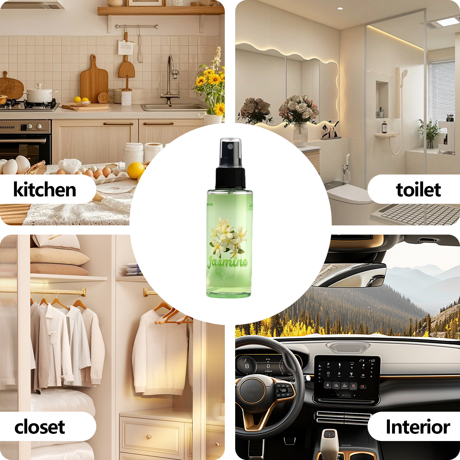 100ml JASMINE-Scented Hand-Spr - Home Fragrance Jasmine recensie en prijs