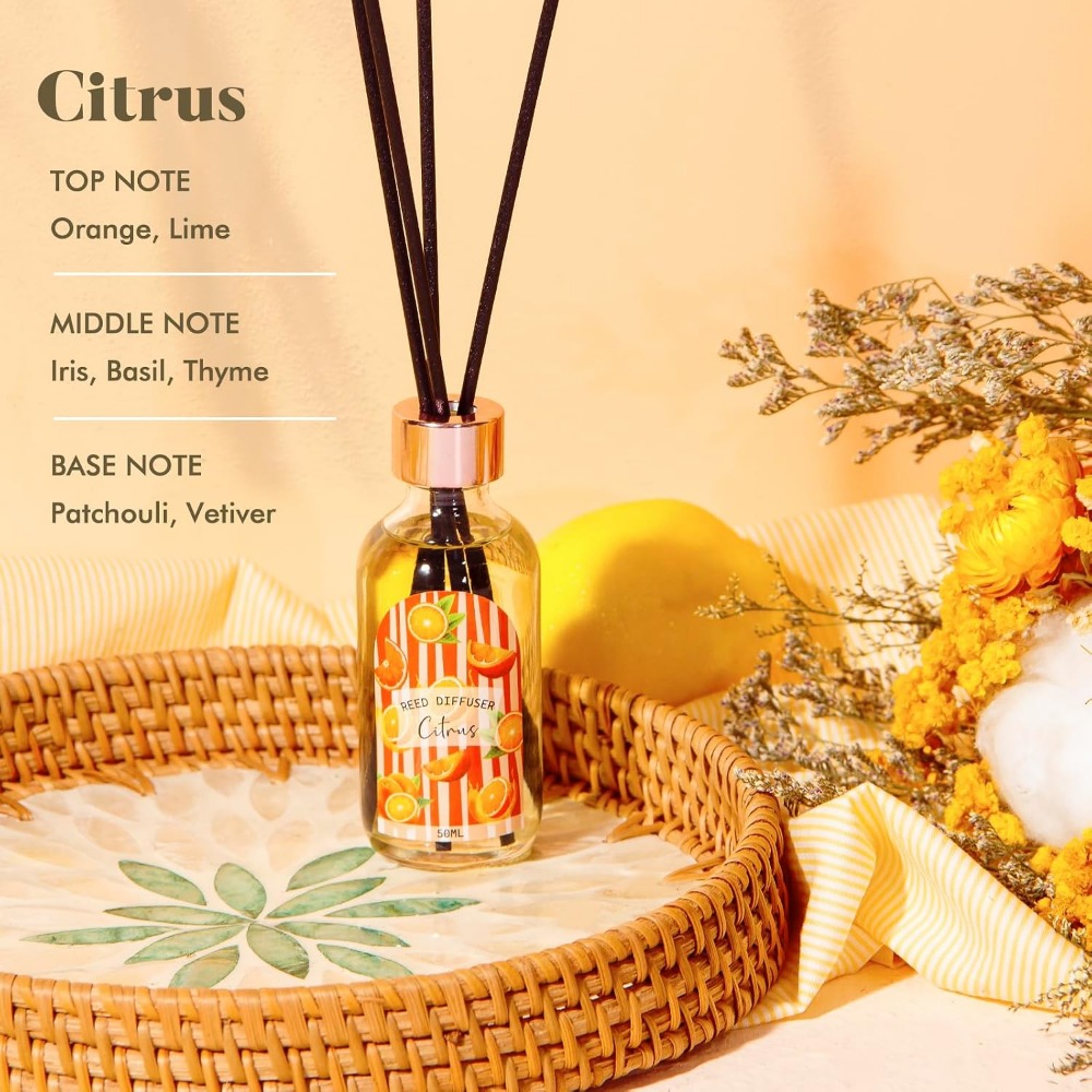 Linen Vanilla Citrus Reed Diff - Home Fragrance Vanilla Reed Diffuser recensie en prijs