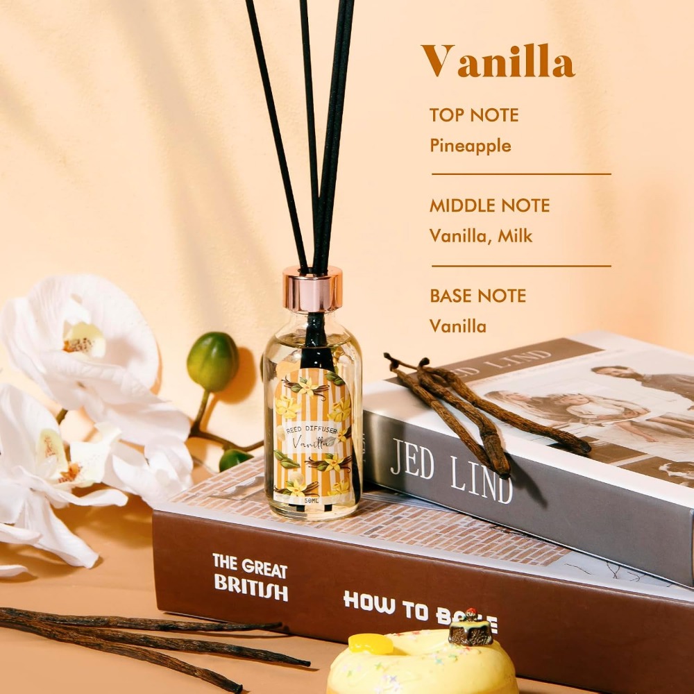 Linen Vanilla Citrus Reed Diff - Home Fragrance Vanilla Reed Diffuser recensie en prijs