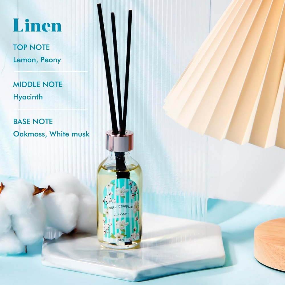 Linen Vanilla Citrus Reed Diff - Home Fragrance Vanilla Reed Diffuser recensie en prijs