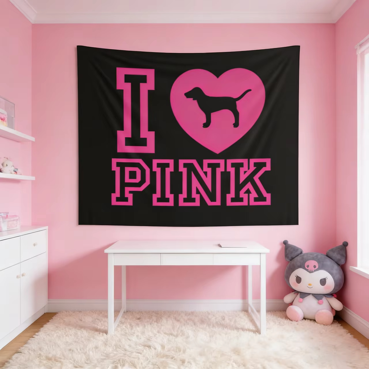 McBling Y2K I Love Pink Wall T - Home Fragrance Victoria Secret recensie en prijs