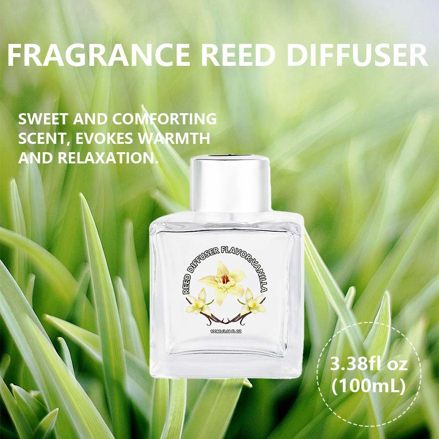 Flower Reed Diffuser-Vanilla S - Home Fragrance Vanilla Reed Diffuser recensie en prijs