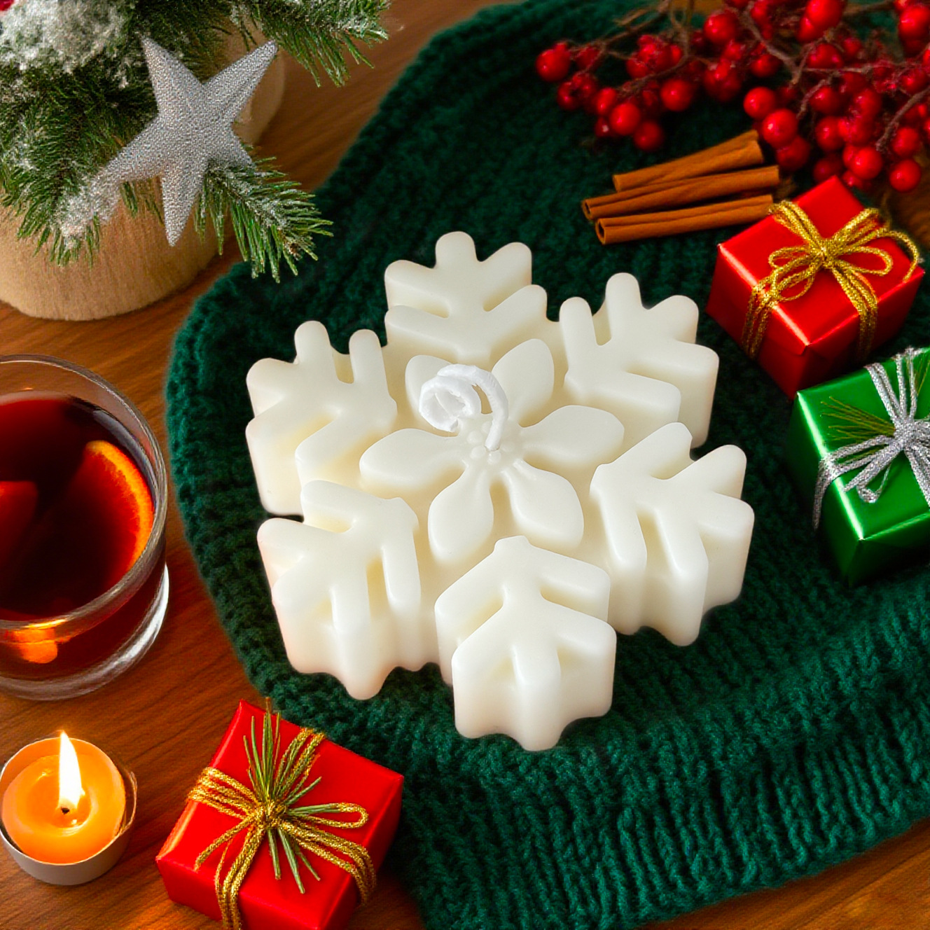 1Pc Christmas Snowflake Scente - Home Fragrance In French recensie en prijs