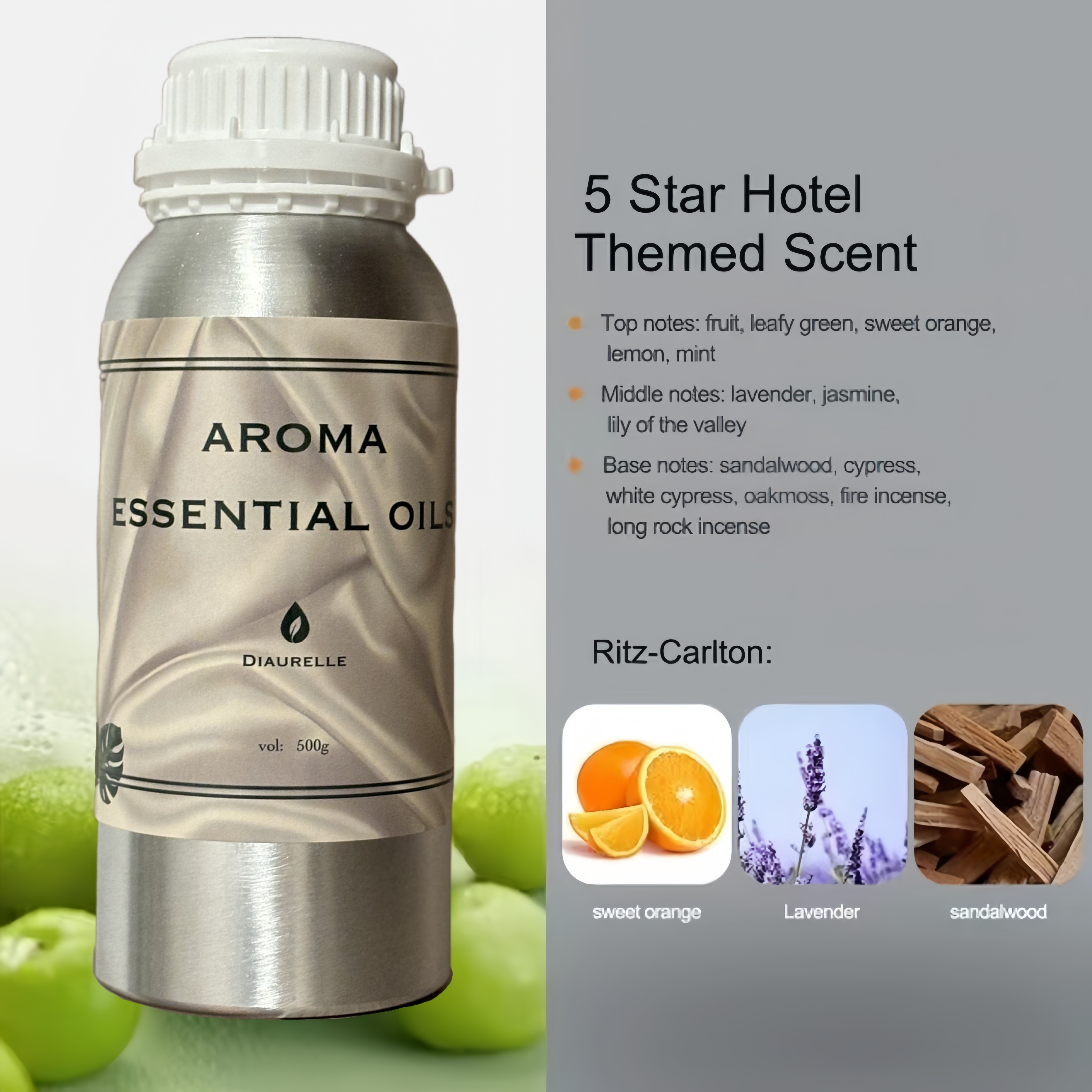 Hotels 5 Star Aroma 500ml Famo - Home Fragrance Hotel recensie en prijs