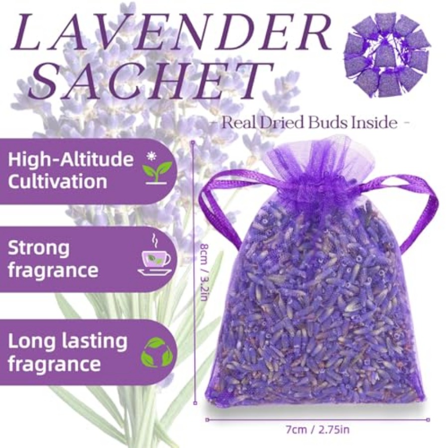 36 Pack Lavender Sachet Bags - - Home Fragrance In French recensie en prijs