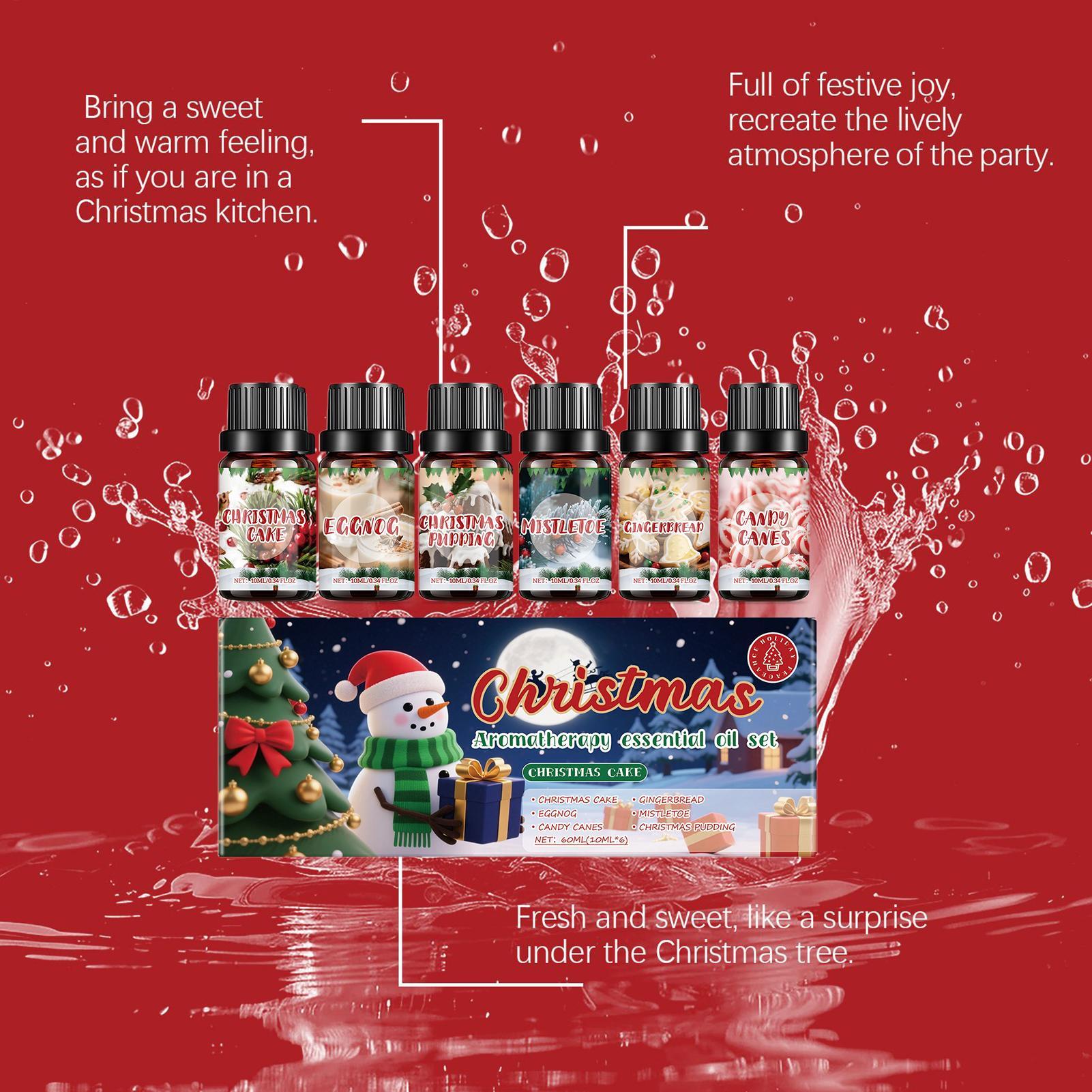 6 Pcs Christmas Fragrance Oils - Xmas Home Fragrance recensie en prijs