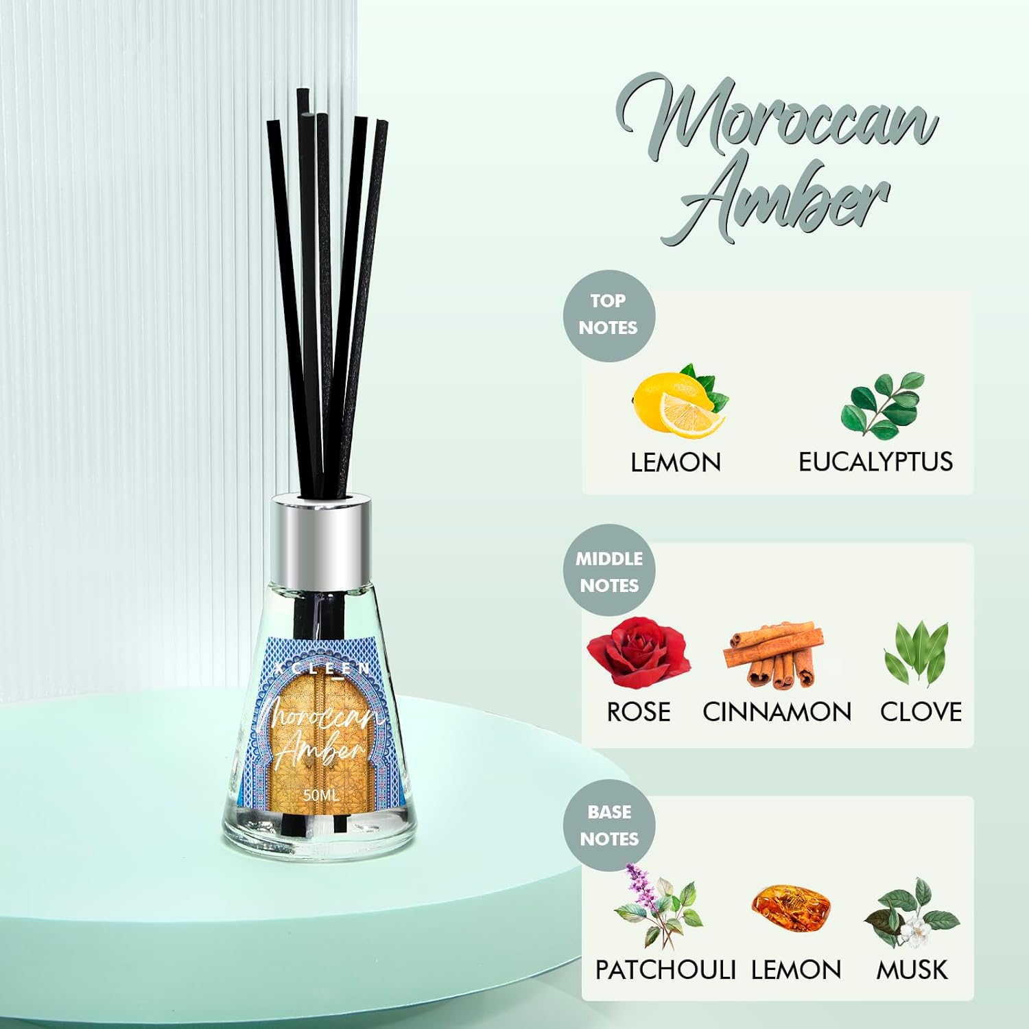 3 Pack Reed Diffuser, Scented  - Home Fragrance Vanilla Reed Diffuser recensie en prijs