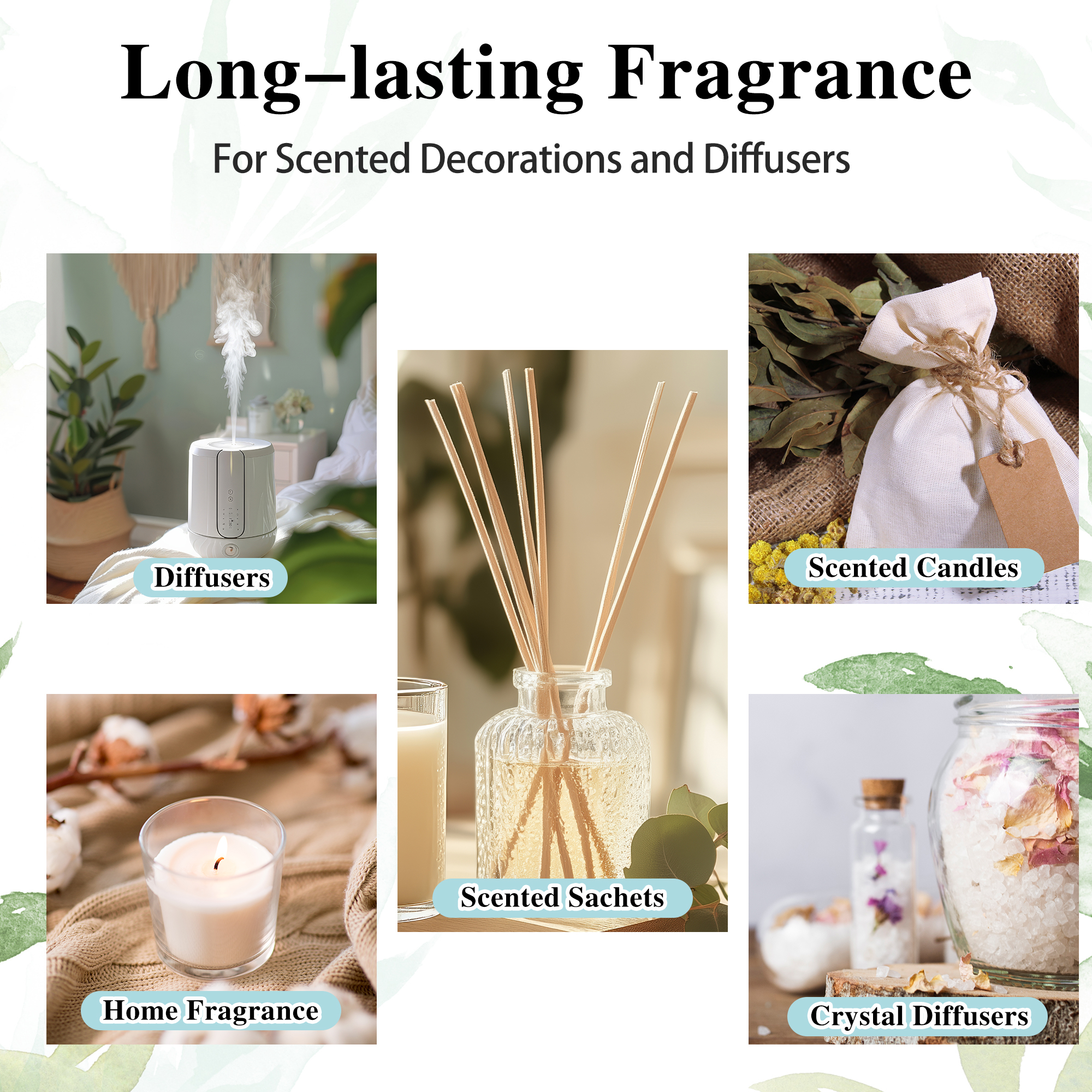 30ml 100ml Pure Natural Essent - Home Fragrance Jasmine recensie en prijs