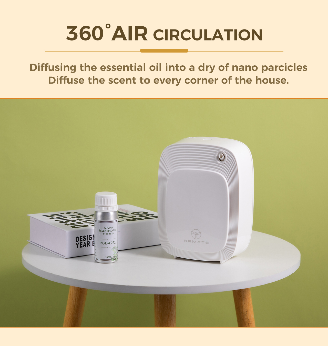 Namste 1000m³ Aroma Diffuser M - Home And You Fragrance Diffuser recensie en prijs